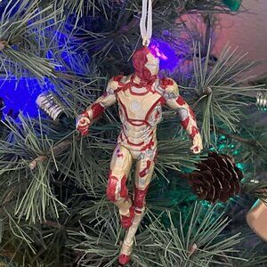Marvel Ironman Christmas Tree Ornament Disney Iron‎ Man Avengers 4”